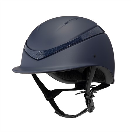 Prov.Esme Luna ridhjälm (utan liner) Marin/Navy bling Medium