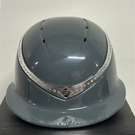 BEG.CX Luxe Mips Grey gloss/Greygloss/ConstelPlatinumDiam 1p Sw studsM