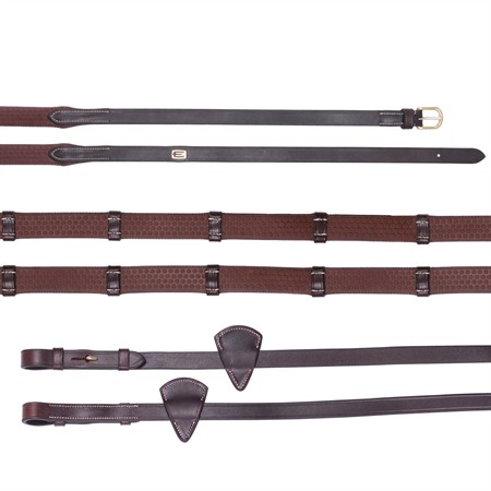 Perfect Gummitygel 16 mm med stoppar mässing