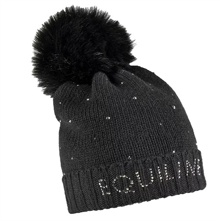 Team eql Glueg mössa med tofs 006 Black One Size