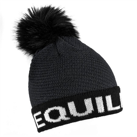 Team eql Cliffecp mössa med tofs 006 Black One Size