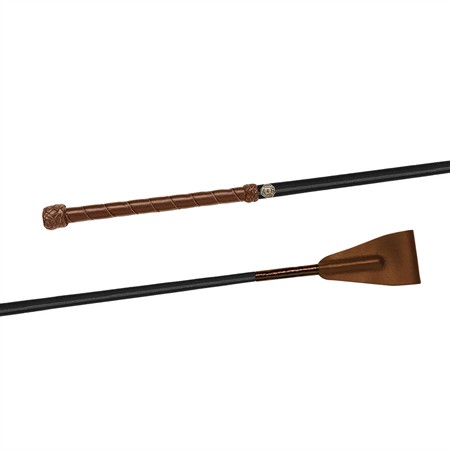 Ridspö nylon, lädergrepp 60 cm