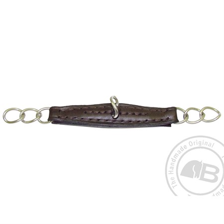 Curb chain leather