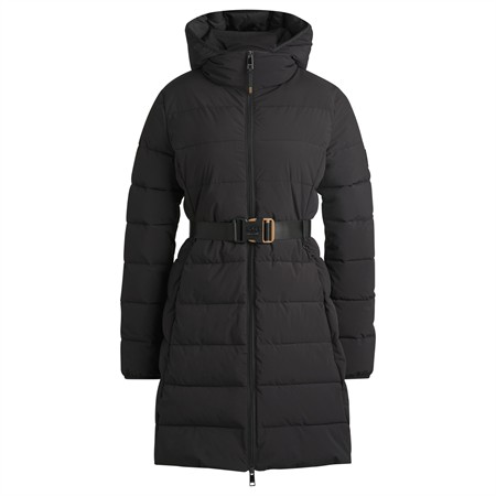 Vespa puffer damjacka lång